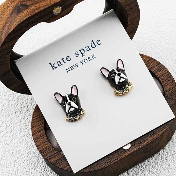 Kate Spade Dog Stud Earrings - Picture 4 of 5